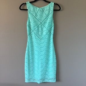 BEBE ~ Lace Body-Con Dress